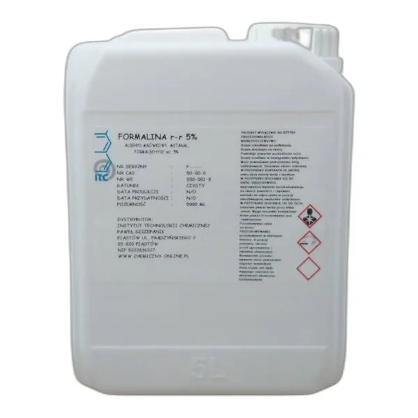 Metanal — CAS 50-00-0 — CH2O — odczynnik chemiczny